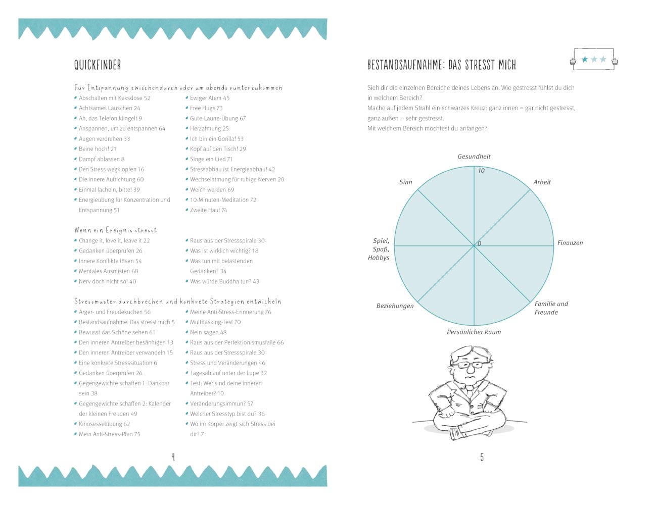 Stressfrei: Buchtipps gegen Stress